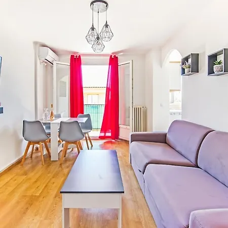 Espace Anahit 2 Piece Meuble Avec Balcon, Proche Tram Magnan Et Plages Bail Mobilite Appartement