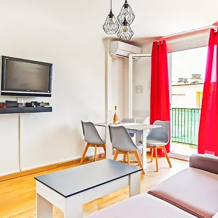 Espace Anahit 2 Piece Meuble Avec Balcon, Proche Tram Magnan Et Plages Bail Mobilite Apartament Nicea