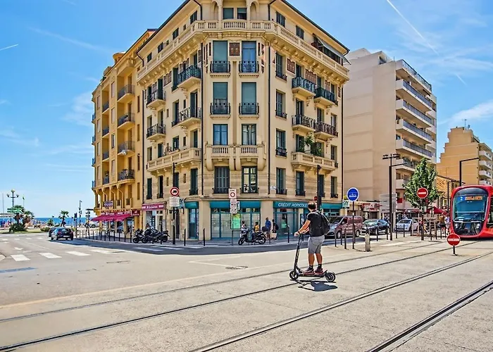 Espace Anahit 2 Piece Meuble Avec Balcon, Proche Tram Magnan Et Plages Bail Mobilite *